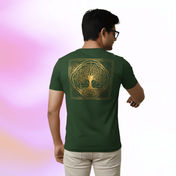 Unique design Sinker Cotton Compact Yarn 220 GSM Regular Fit T-Shirt Comfort Meets Everyday - Image 2