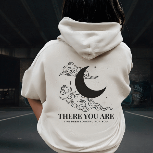 Orryxa Premium White Women’s Oversized Hoodie | 320 GSM Fleece Cotton | Streetwear Comfort - Image 3