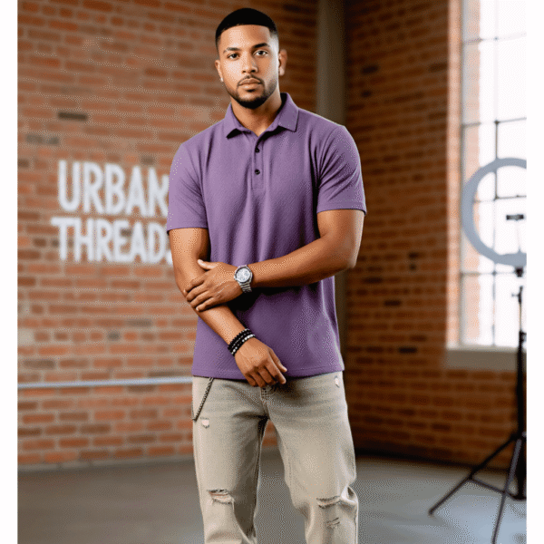 Polo Full Sleeve T-Shirt Regular fit for Men – Premium Polister Karera Fabric | 220 GSM - Image 1