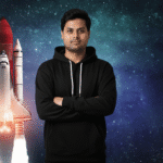 NASA Space Premium Black Hoodie – 320 GSM Heavyweight Fleece | Oversized Streetwear by ORRYXA - Image 2