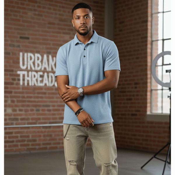 Polo Full Sleeve T-Shirt Regular fit for Men – Premium Polister Karera Fabric | 220 GSM - Image 2