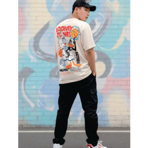 Stylish orryxa Premium Oversized T-Shirt for Men (Cream Beige | 280 GSM | 100% Cotton)