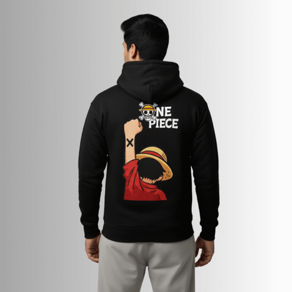 Cozy Premium Black Hoodie – 320 GSM Heavyweight Fleece | Oversized Streetwear by ORRYXA - Image 1