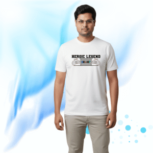 Sinker Cotton Compact Yarn 220 GSM Regular Fit T-Shirt | Premium Soft Touch Daily Wear Tee for Men & Women (Copy)