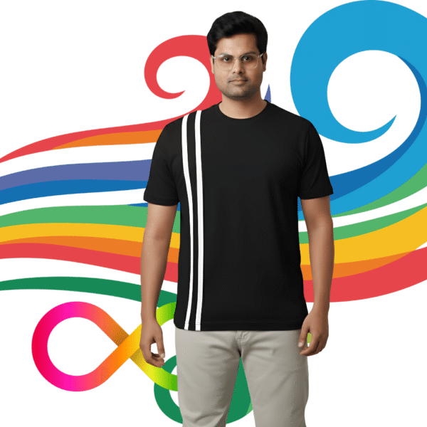 Imperial Sinker Cotton Compact Yarn 220 GSM Regular Fit T-Shirt Comfort Meets Everyday - Image 1