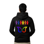 King Street Premium Black Hoodie – 320 GSM heavyweight Oversized Streetwear by ORRYXA