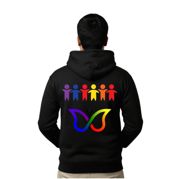 King Street Premium Black Hoodie – 320 GSM heavyweight Oversized Streetwear by ORRYXA - Image 1