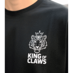 King Claws Premium Oversized T-Shirt for Men (Black | 280 GSM | 100% Cotton) - Image 3