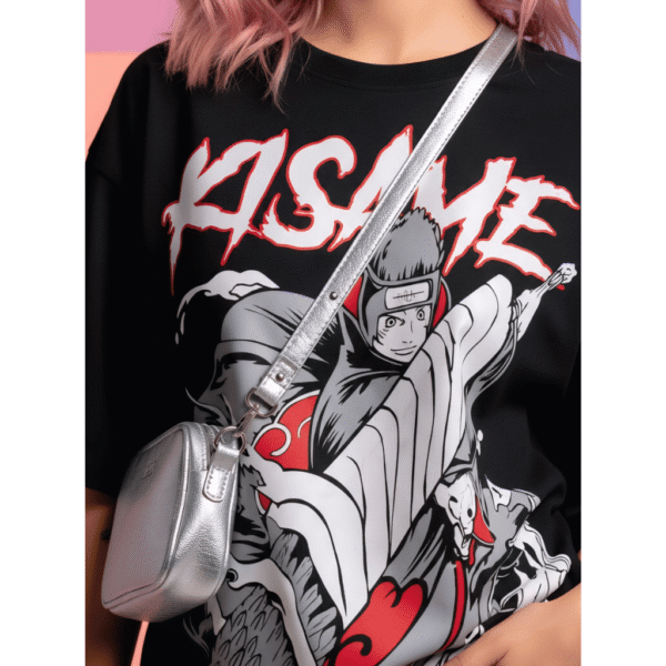 Orryxa 220 GSM Black Heavyweight Cotton Oversized Tee for Women – Fashion Meets Comfort - Image 2