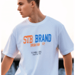 Anime printed Premium Oversized T-Shirt for Men (White | 280 GSM | 100% Cotton) - Image 2