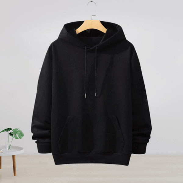 Mr Destroyer premium Black Hoodie – 320 GSM Heavyweight Fleece Streetwear by ORRYXA - Image 2