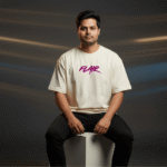 Rise above limit Sinker Cotton Compact Yarn 220 GSM Regular Fit T-Shirt Comfort Meets Everyday - Image 2